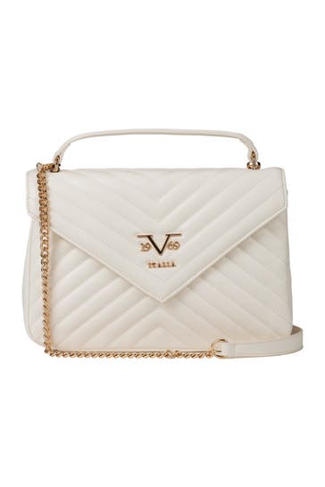 19V69-ITALIA Umhängetasche BELLA L GOLD Cream