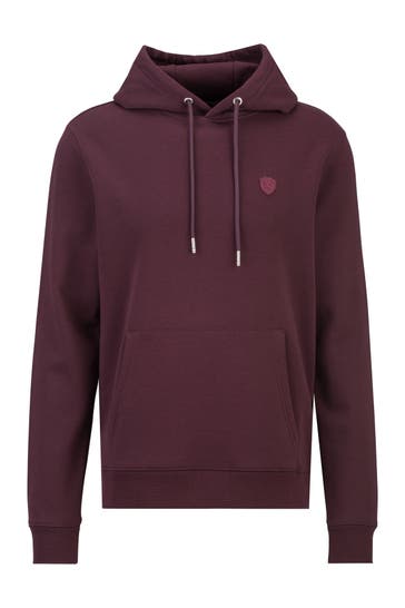 19V69-ITALIA Hoodie MATTEO DS Cherry Lacquer