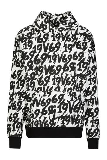 19V69-ITALIA Hoodie Quentino New Icon White