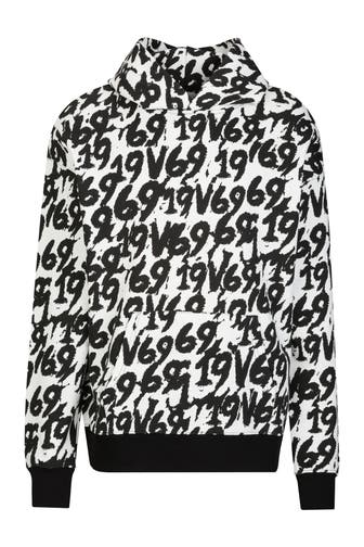 19V69-ITALIA Hoodie Quentino New Icon White