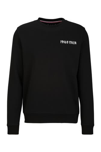 19V69-ITALIA Sweatshirt Nico Logo Carrier 4 Black