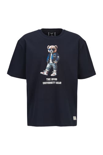 19V69-ITALIA Oversized T-Shirt TAMARO BEAR