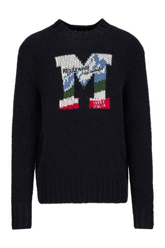 19V69-ITALIA Pullover Enrico Wintergames Navy