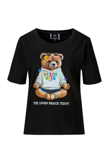 19V69-ITALIA T-Shirt Bellara S Teddy Black
