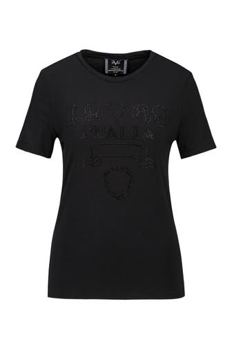 19V69-ITALIA T-Shirt Bella Stone Logo Black