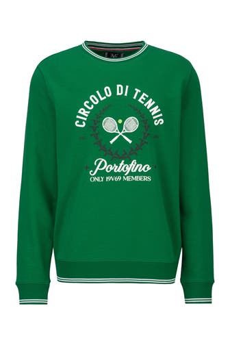 19V69-ITALIA Sweatshirt NICO TENNIS 2 Tennis Green