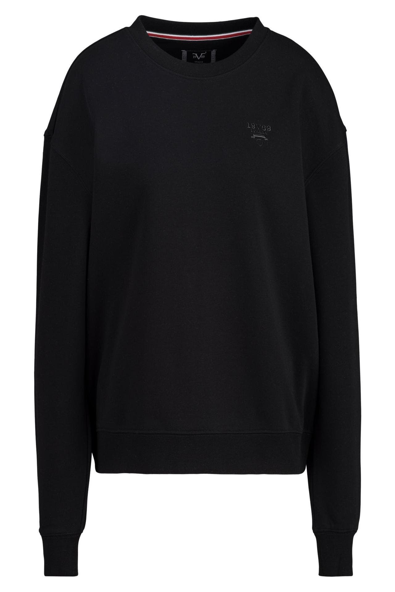 19V69-ITALIA Sweatshirt SINJA BLACK, Bild 1
