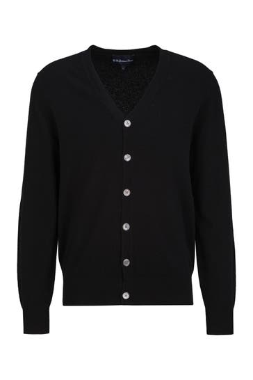 THE GENTLEMEN'S CORNER Pullover COLIN Black