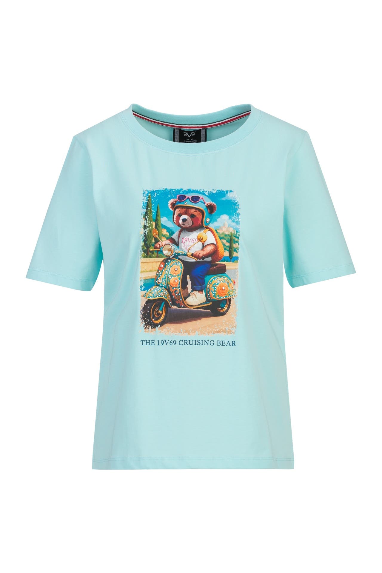 19V69-ITALIA T-Shirt BELLARA CRUISING Mint, Bild 1