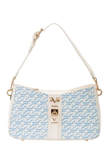 19V69-ITALIA Handtasche ARIANA AOP Beige