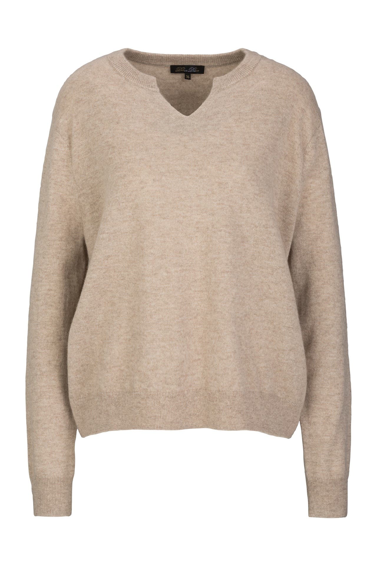 DINE 'N' DANCE Pullover Felia Beige Melange, Bild 1