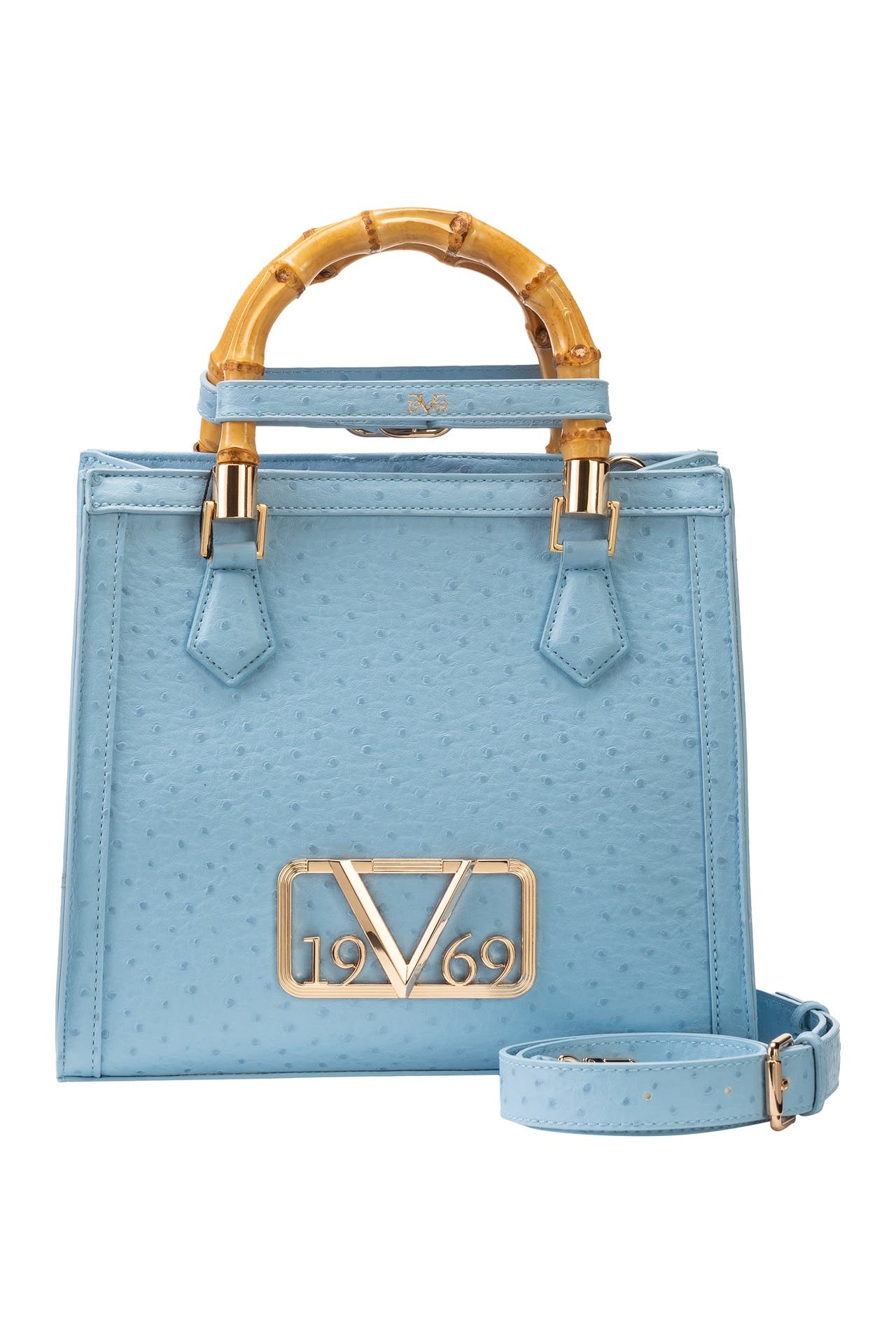 19V69-ITALIA Handtasche IVA Light Blue, Bild 1