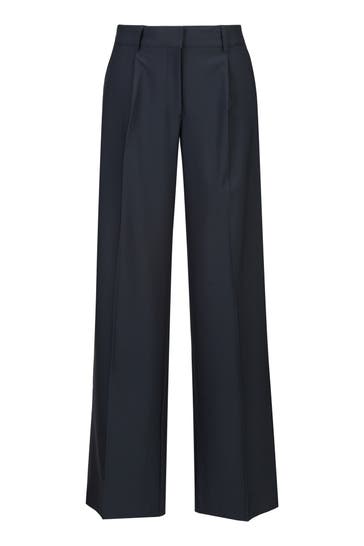 19V69-ITALIA Stoffhose GIOIA Navy Straight