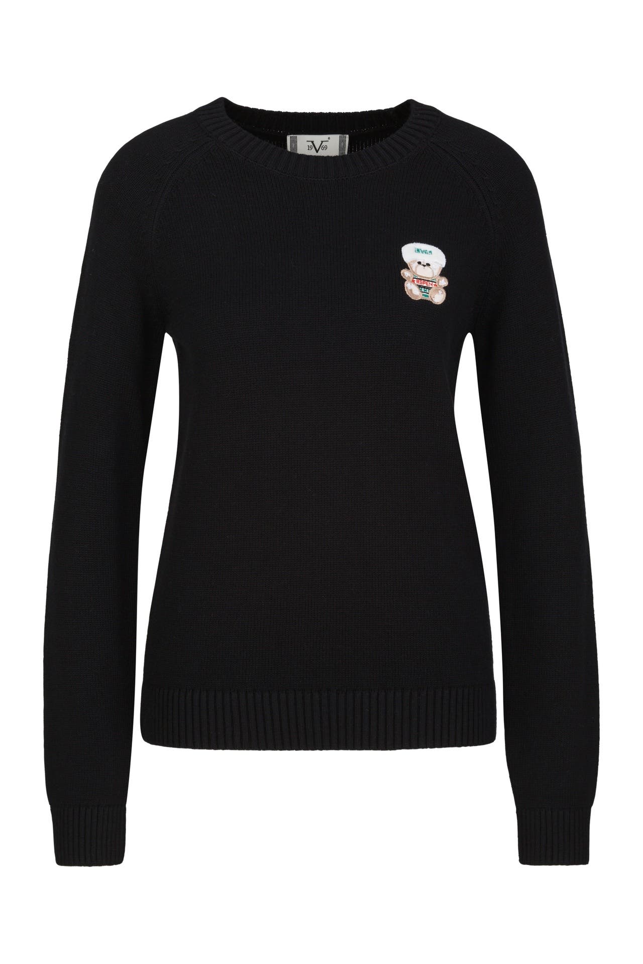 19V69-ITALIA Pullover Sofie Wintersports 2 Black, Bild 1