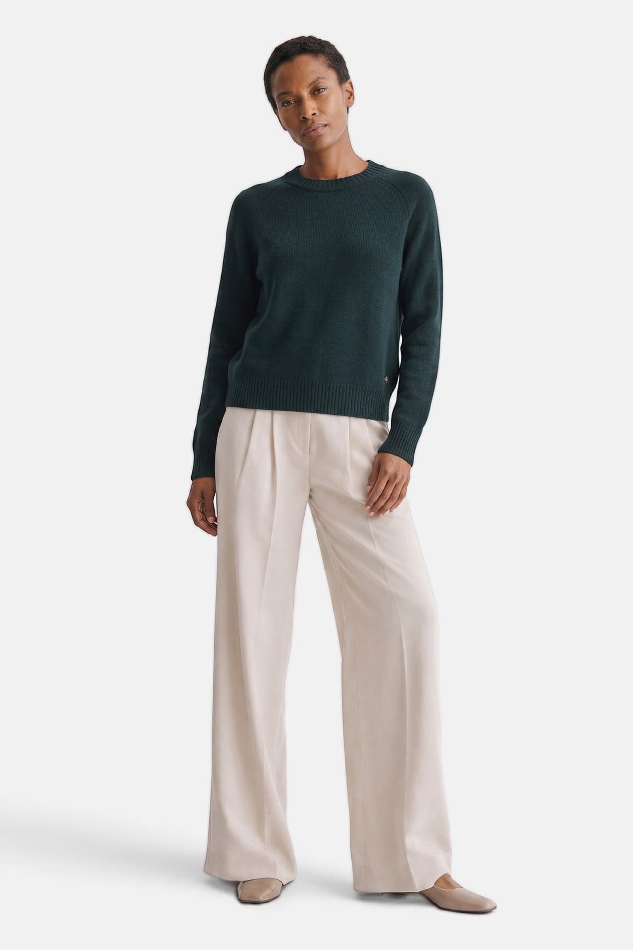 DINE 'N' DANCE Pullover Lola Pine Green, Bild 1