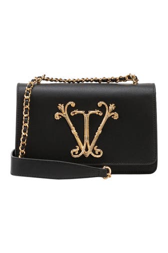 19V69-ITALIA Handtasche FENJA Black / Gold