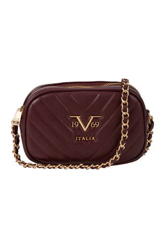 19V69-ITALIA Umhängetasche VIVI GOLD 2 Cherry Lacquer