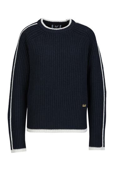 19V69-ITALIA Pullover Aloe Navy