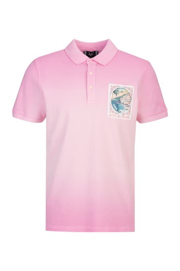 19V69-ITALIA Polo-Shirt EMILIO DIP Rose