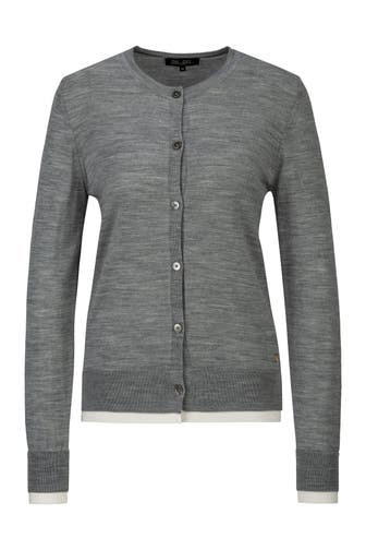 DINE 'N' DANCE Strickjacke Colette Grey Melange