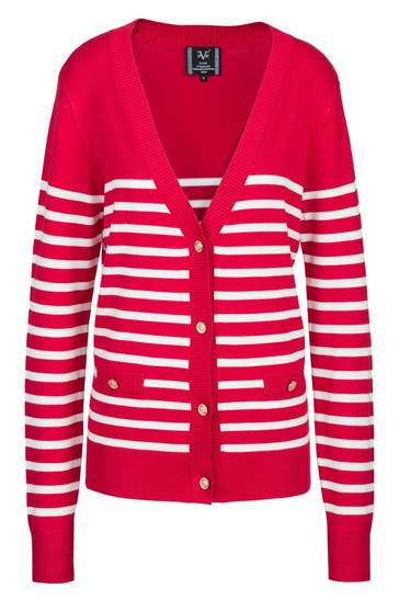 19V69-ITALIA Strickjacke FULVIA RED