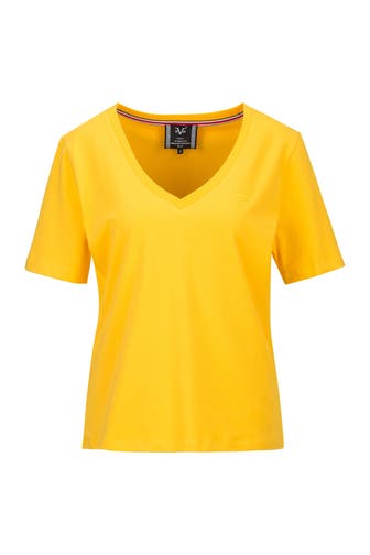 19V69-ITALIA T-Shirt BAILA Yellow Orange