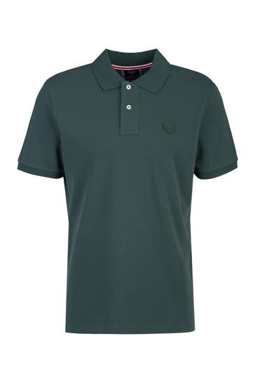 19V69-ITALIA Polo-Shirt EMILIO DS Tartan Green