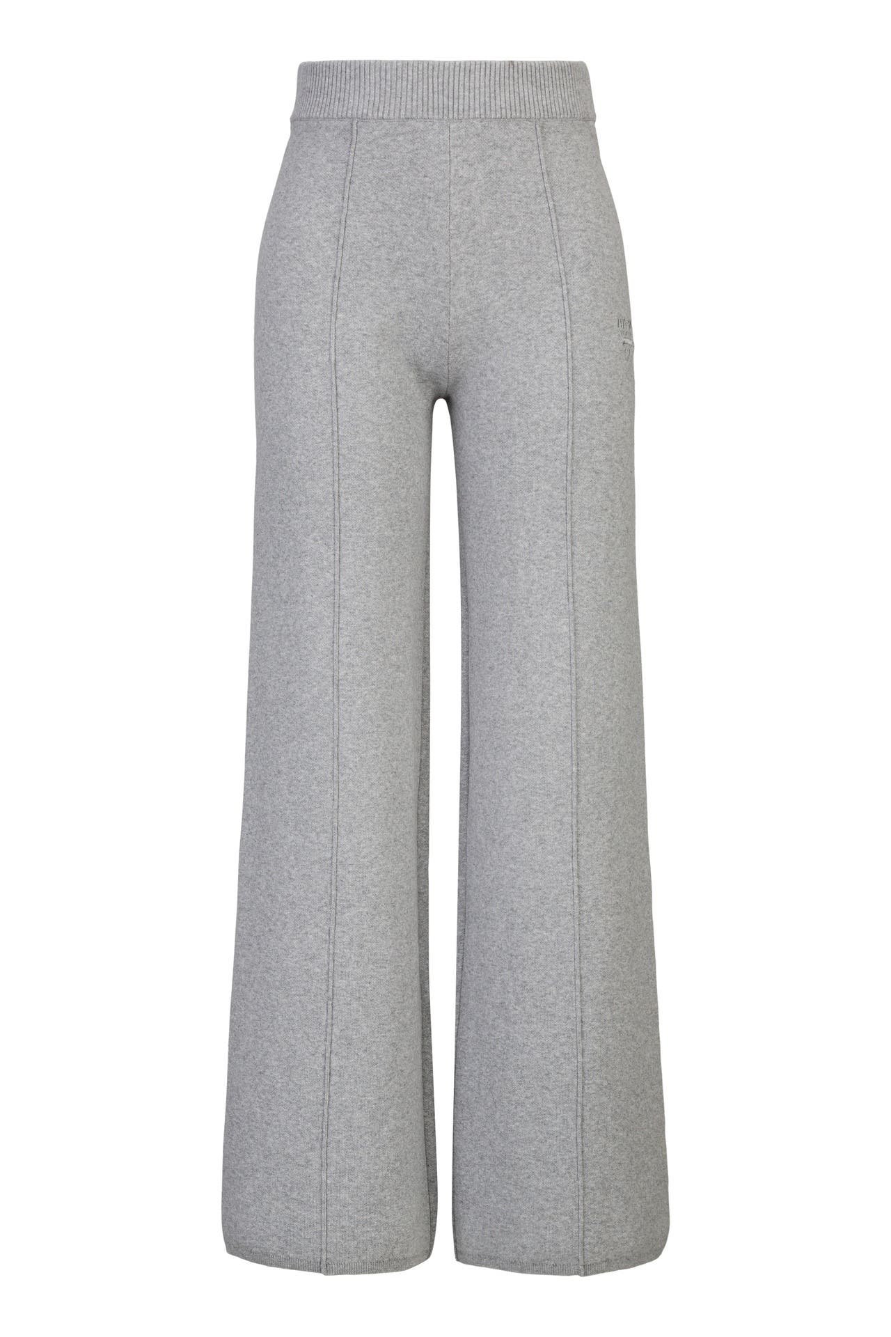 19V69-ITALIA Stoffhose Alisea Grey Melange Straight, Bild 1