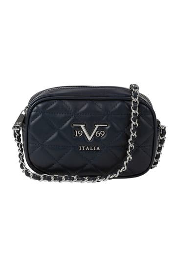 19V69-ITALIA Umhängetasche VIVI SILLVER Navy