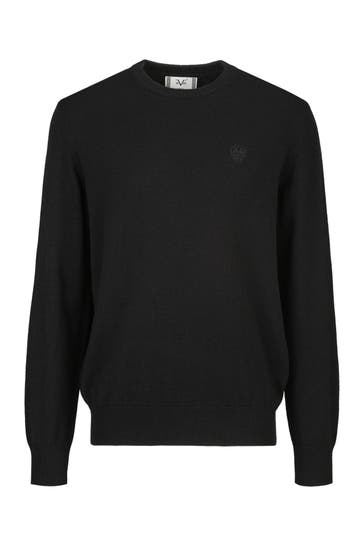 19V69-ITALIA Pullover Clint Embro Black