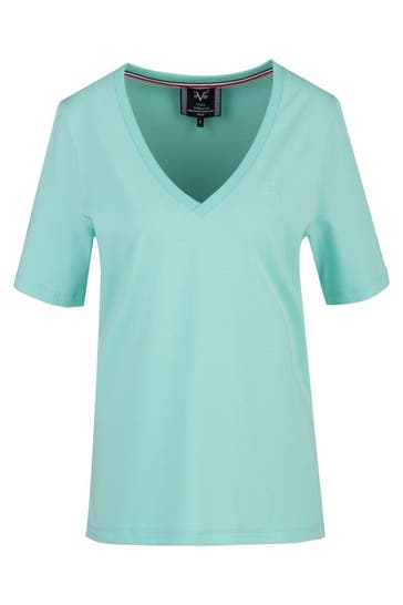 19V69-ITALIA T-Shirt BAILA ICE GREEN