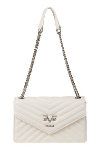 19V69-ITALIA Umhängetasche BLAIRI SILVER Cream