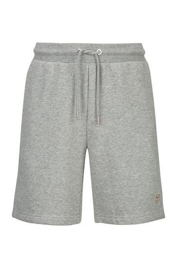 19V69-ITALIA Short SERGIO Grey Melange Straight