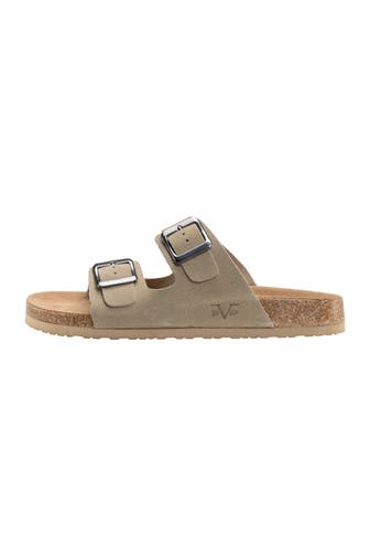 19V69-ITALIA Sandale SASSUOLO SUEDE Beige