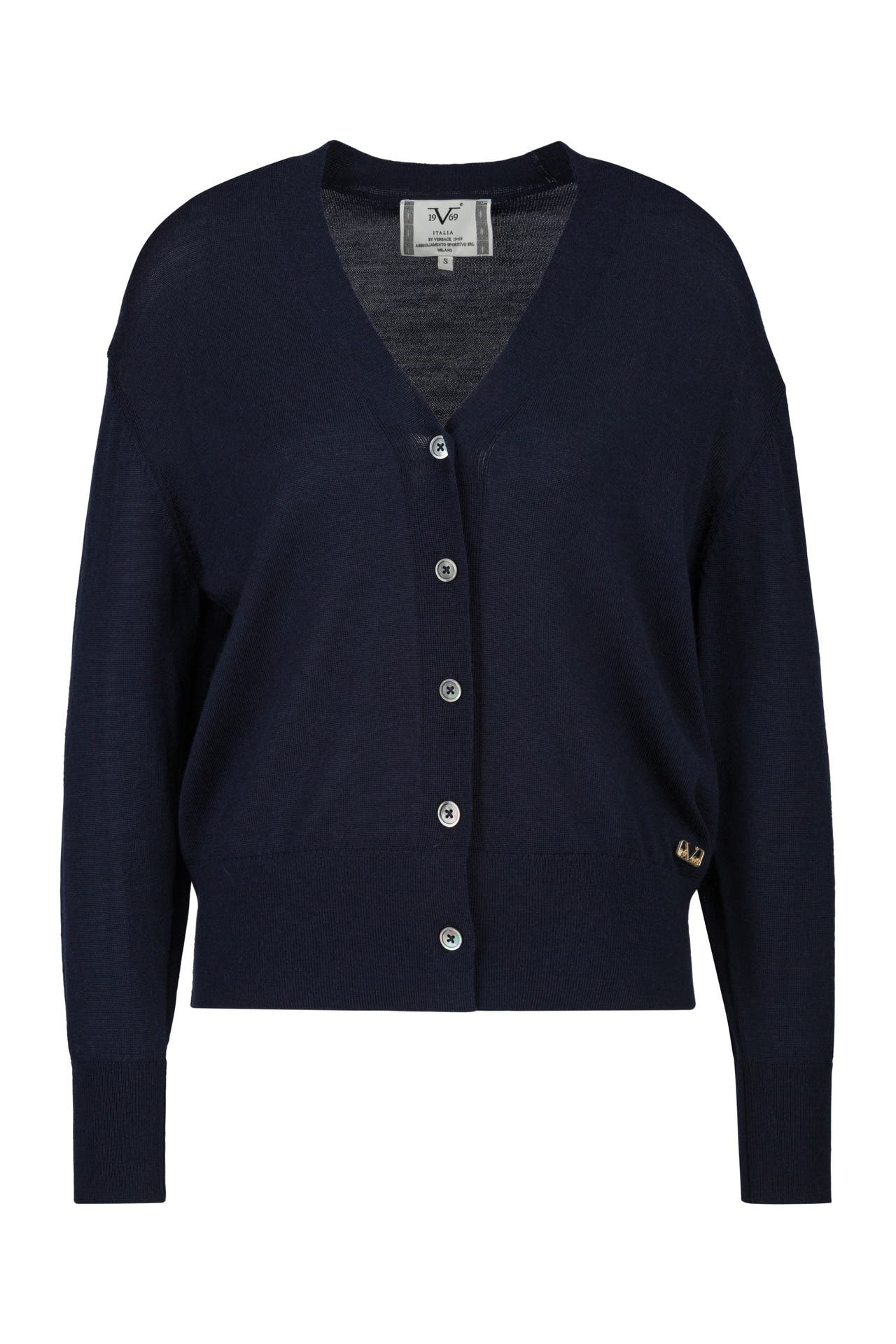 19V69-ITALIA Strickjacke Veronica Navy, Bild 1
