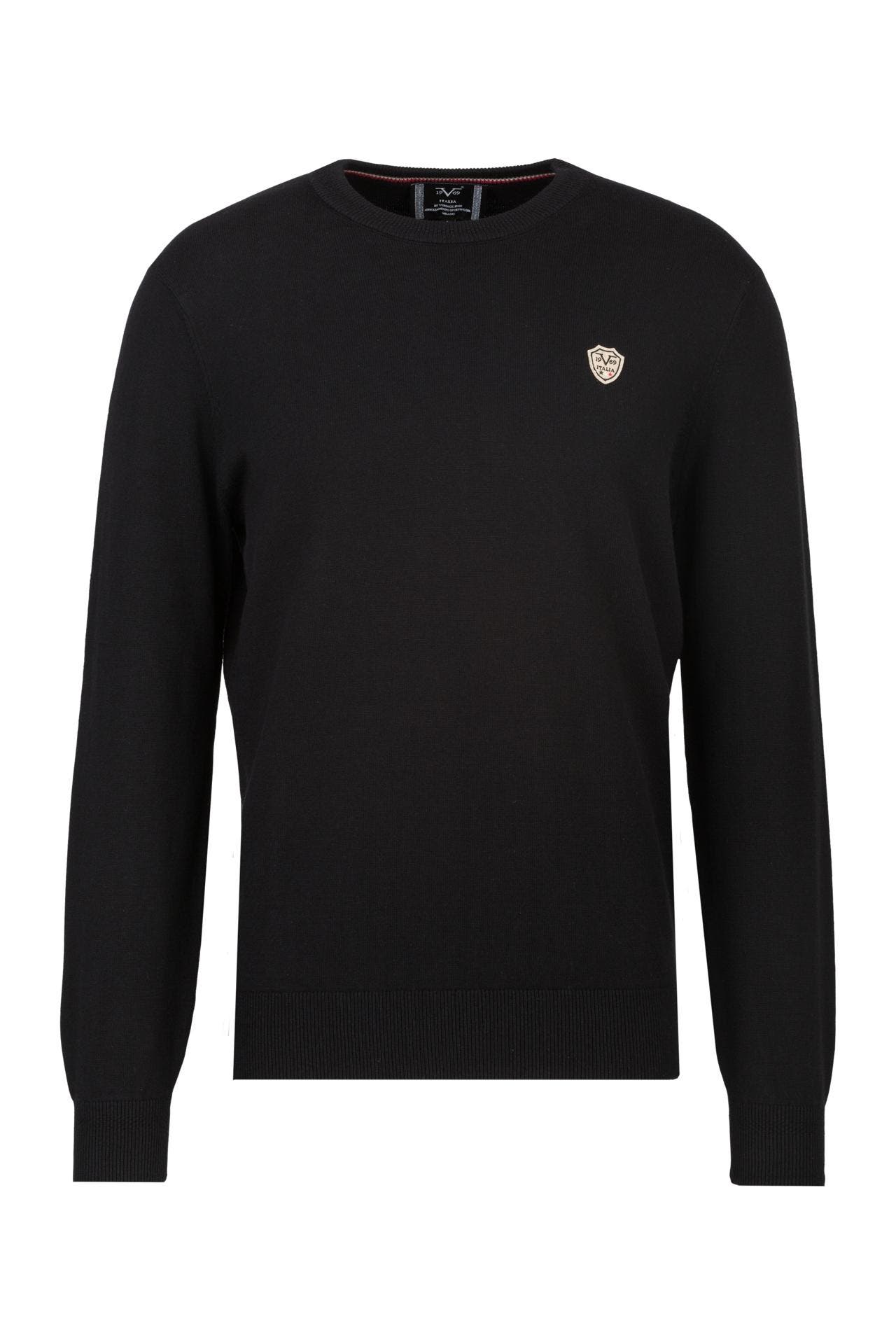 19V69-ITALIA Pullover Tino Black, Bild 1