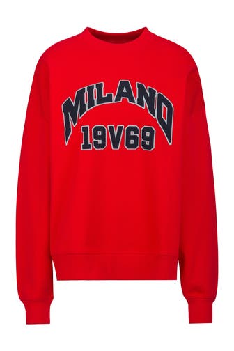 19V69-ITALIA Sweatshirt WILLOW COLLEGE Red