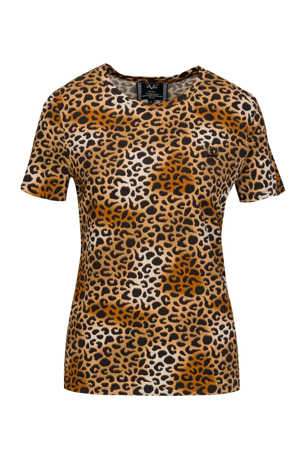 19V69-ITALIA T-Shirt Bella Leo Brown, Bild 1