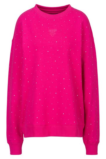 19V69-ITALIA Sweatshirt SINJA STONES PINK PEACOCK