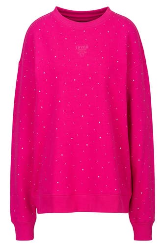 19V69-ITALIA Sweatshirt SINJA STONES PINK PEACOCK