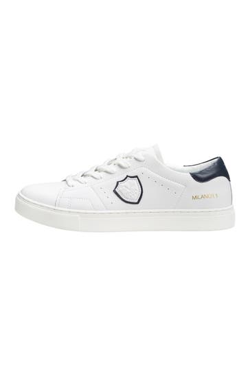 19V69-ITALIA Sneaker PIUS White/Navy