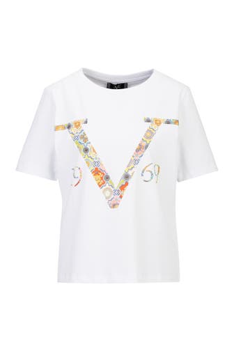 19V69-ITALIA T-Shirt BELLARA BAROQUE White
