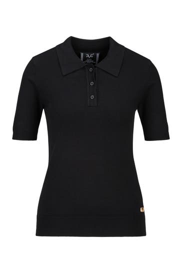 19V69-ITALIA Polo-Shirt Amnore Black