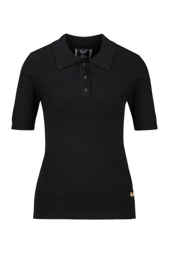 19V69-ITALIA Polo-Shirt Amnore Black