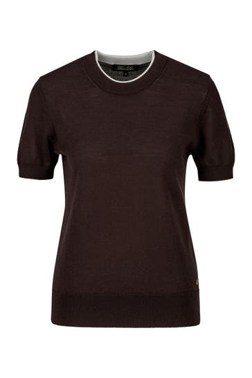 DINE 'N' DANCE T-Shirt Cora Chocolate