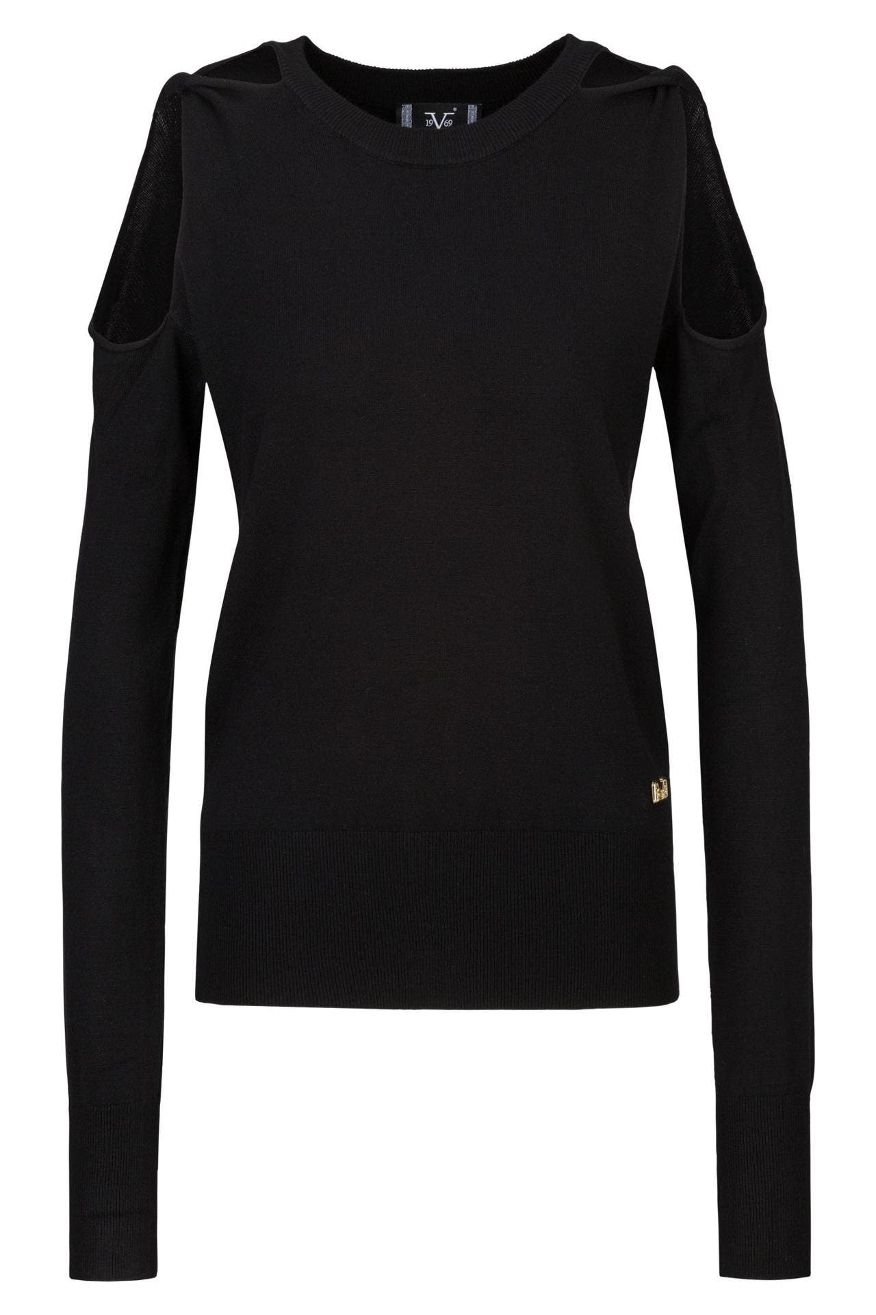 19V69-ITALIA Pullover Aloisa Black, Bild 1