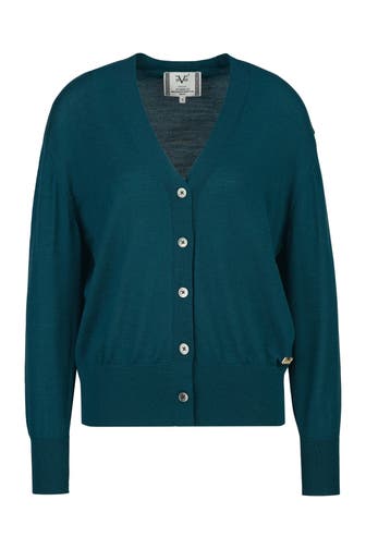 19V69-ITALIA Strickjacke Veronica Slate Teal