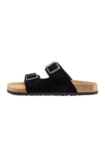 19V69-ITALIA Sandale SASSUOLO SUEDE Black