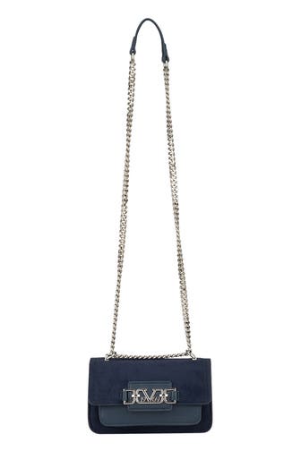 19V69-ITALIA Umhängetasche Jonna Silver Navy