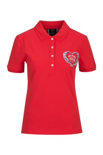 19V69-ITALIA Polo-Shirt BIBI COLLEGE Red